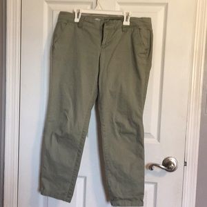 Old Navy “Boyfriend” cropped pants